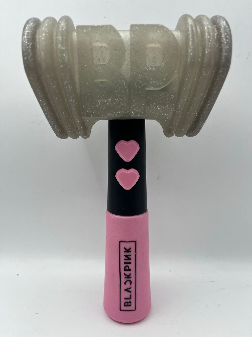 BLACKPINK Glow in the Hearts Lightstick Jazwares K-Pop Pink Glitter Hammer